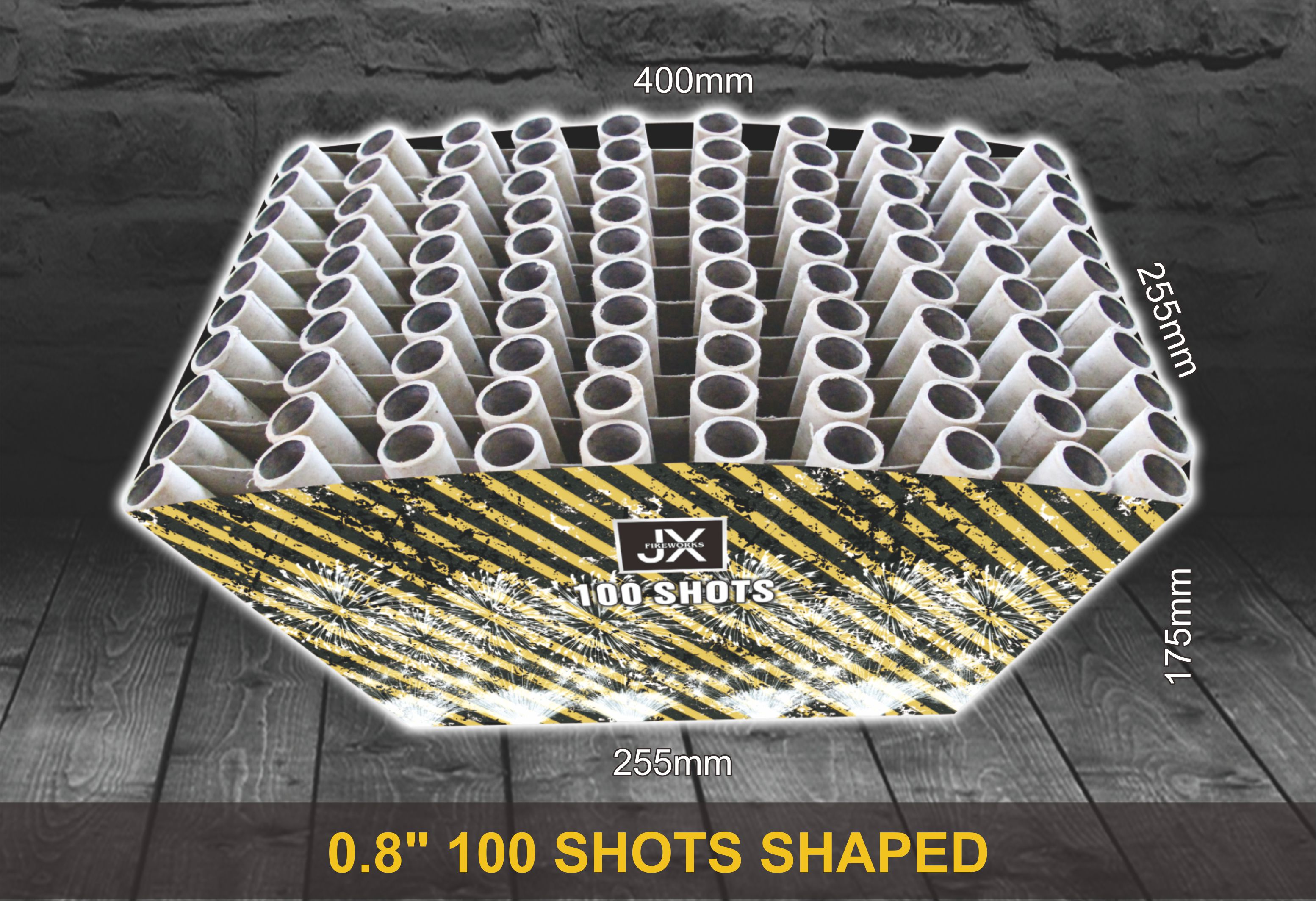 0.8”100SH SHAPED(F3)