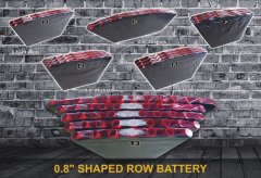 0.8”SHAPED ROW BATTERY